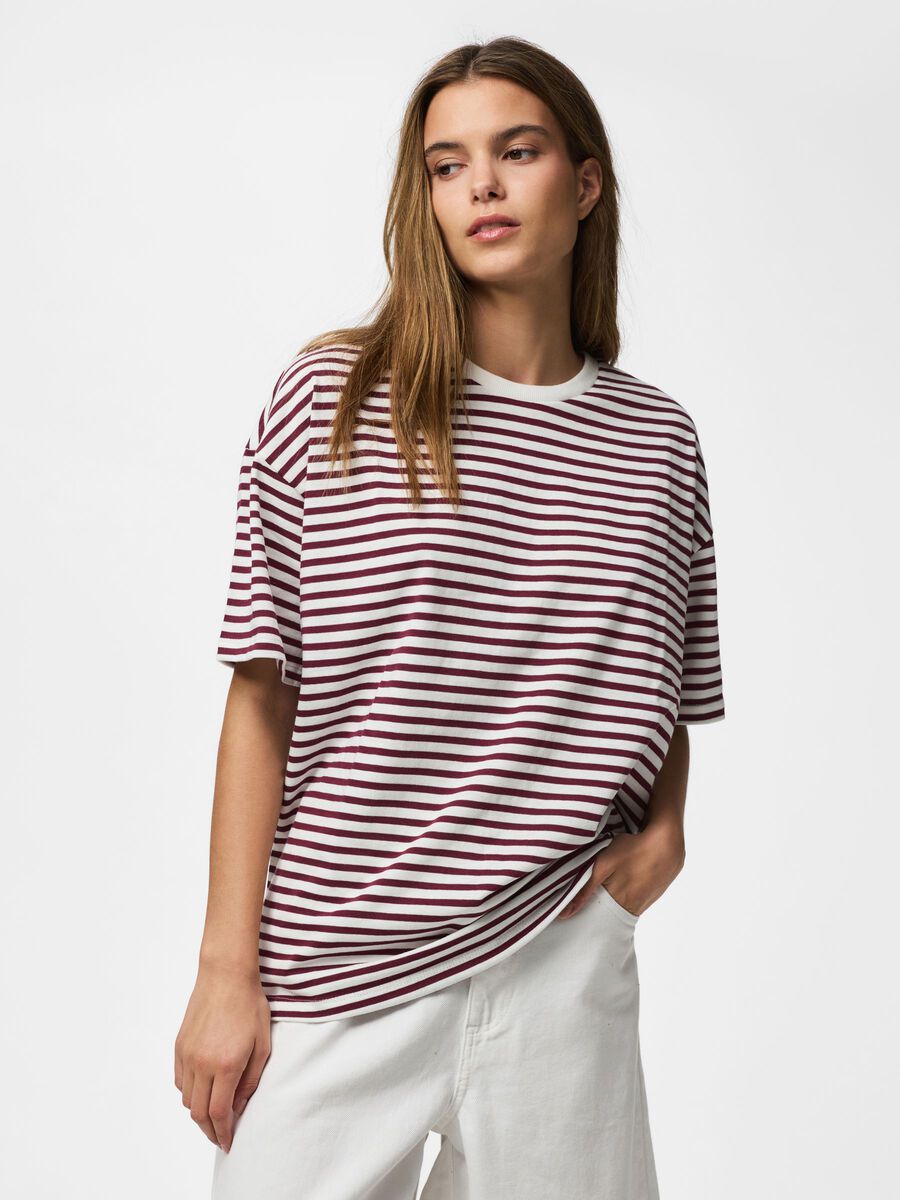 Product carousel image - PCSADIE 2/4 T-SHIRT, Cloud Dancer | 1