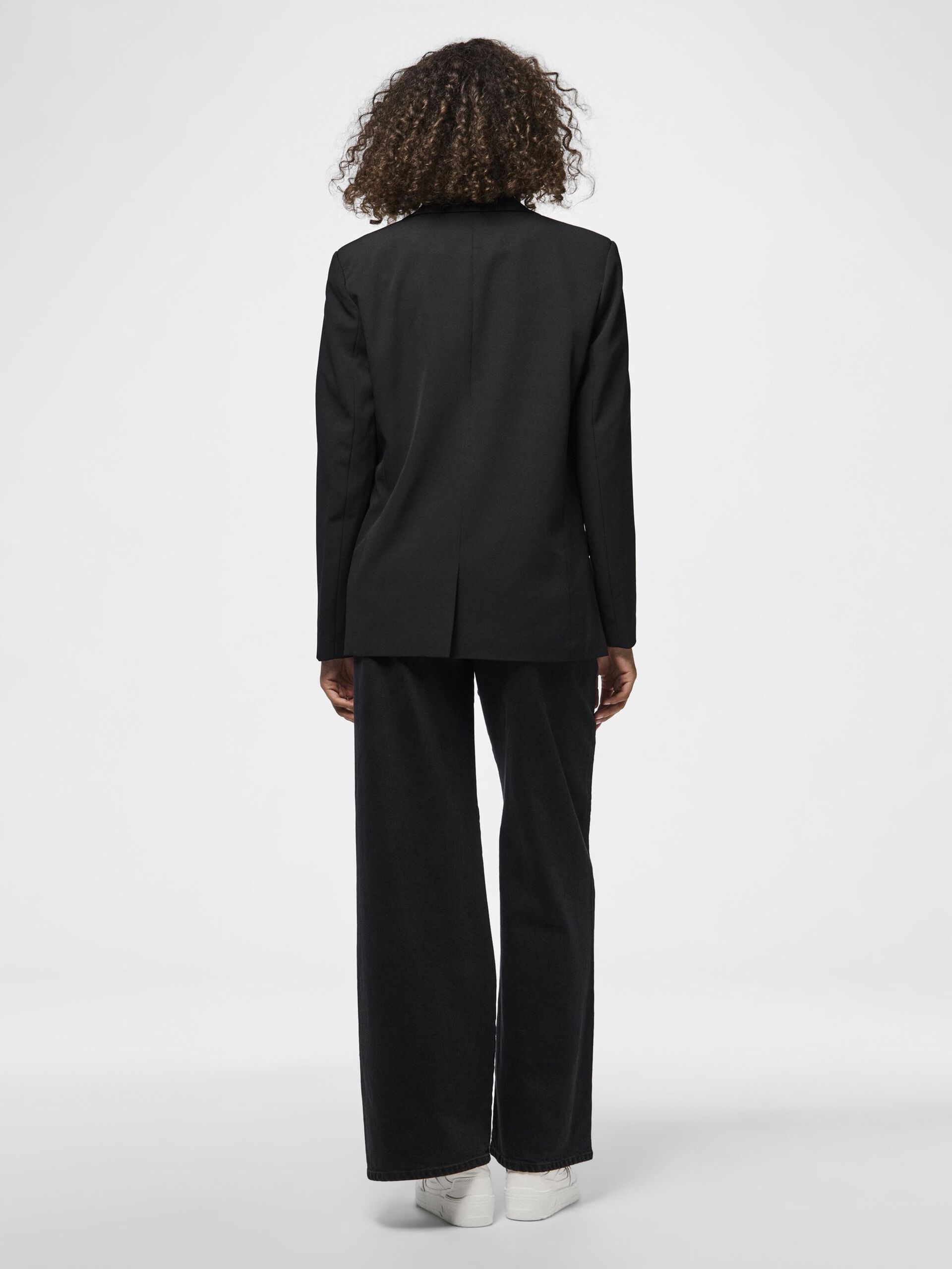Carousel image - PCBOZZY LEOPARD BLAZER, Black | 4