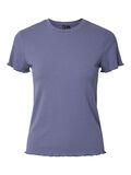Product image thumbnail - PCNICCA RIBBET T-SHIRT, Silver Bullet | 5