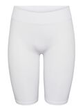 Product image thumbnail - PCLONDON NYLON BIKE SHORTS, Bright White | 1