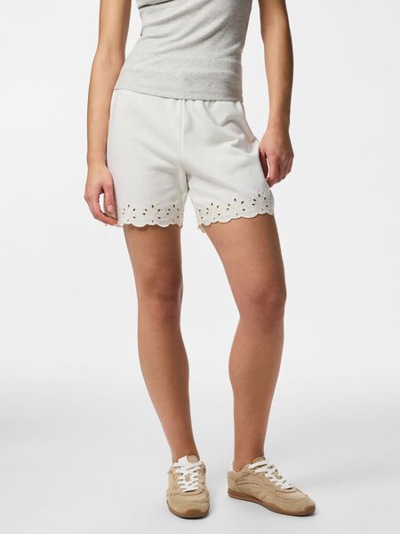 Pieces PCCHILLI SUMMER HW BRODERI  SHORTS, Cloud Dancer, highres - 17164281_CloudDancer_003.jpg