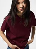 Product image thumbnail - PCRIA COTTON T-SHIRT, Tawny Port | 4