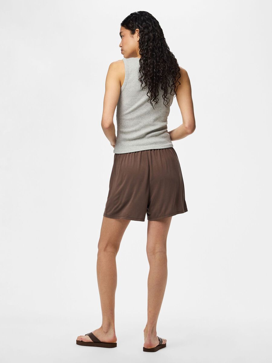 Product carousel image - PCANORA SHORTS, Coffee Quartz | 2