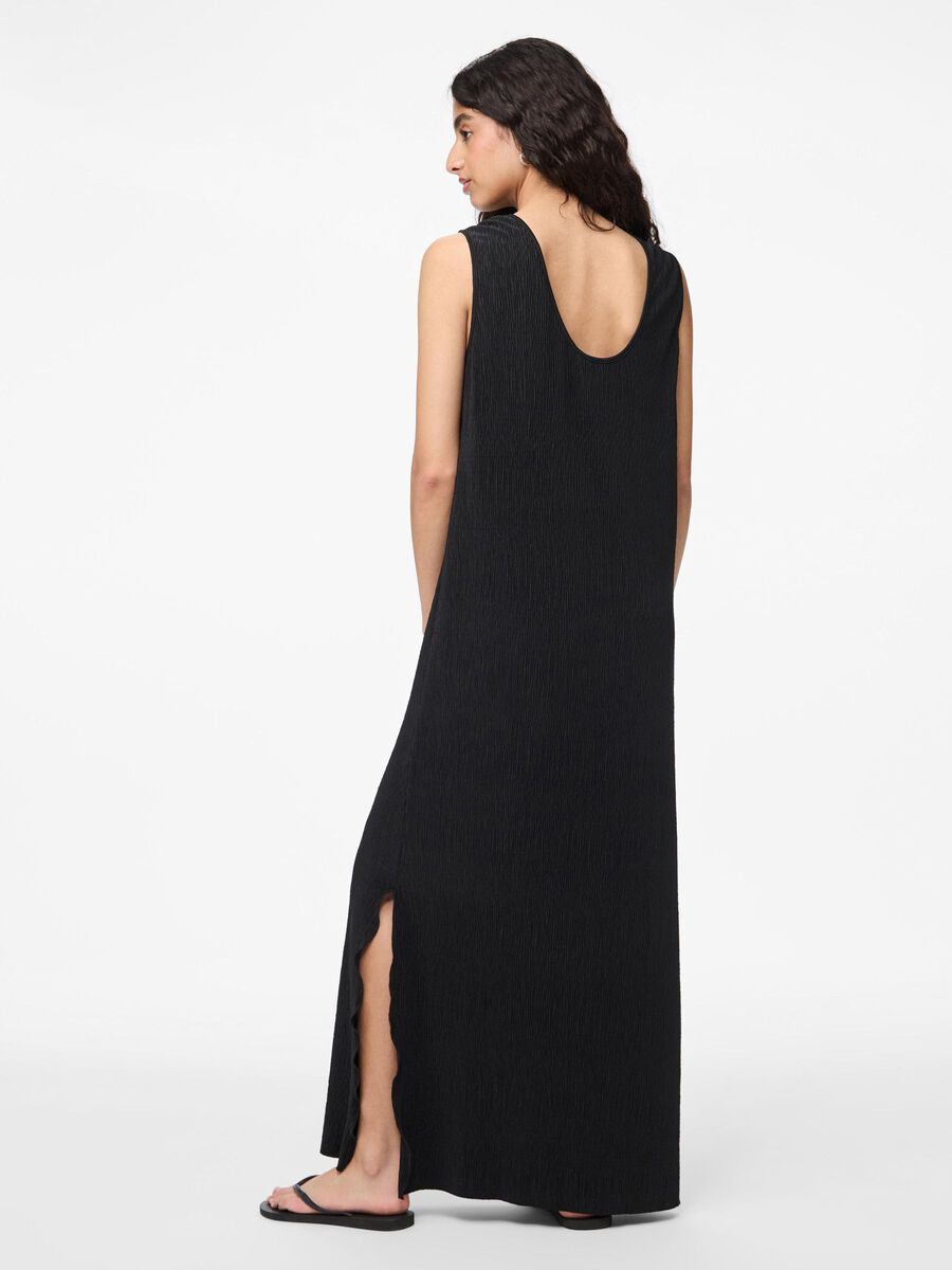 Carousel image - PCFLORA MAXI DRESS, Black | 2