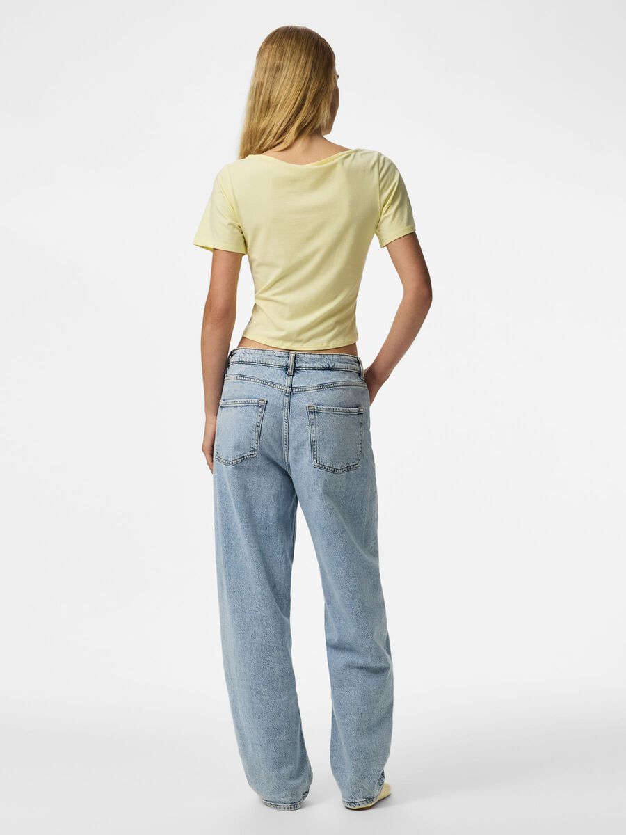 Product carousel image 2 PCSIRENE DRAPY T-SHIRT, French Vanilla