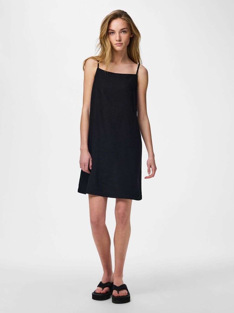 Carousel image - PCPIA STRAP LINNEBLANDNING MIDIKL&Auml;NNING, Black | 3