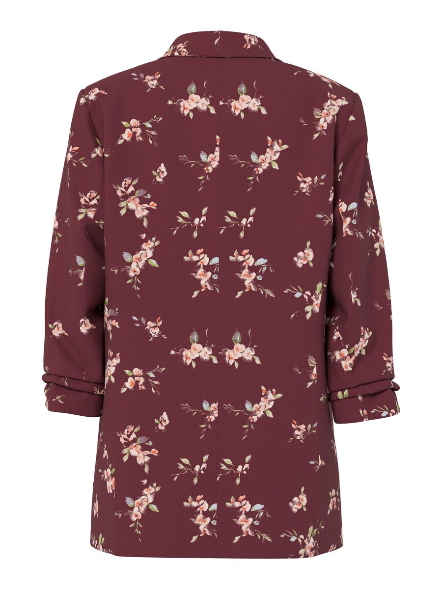 Carousel image - PCBOSELLA - LONGUEUR 3/4 - IMPRIMÉ BLAZER, Tawny Port | 6