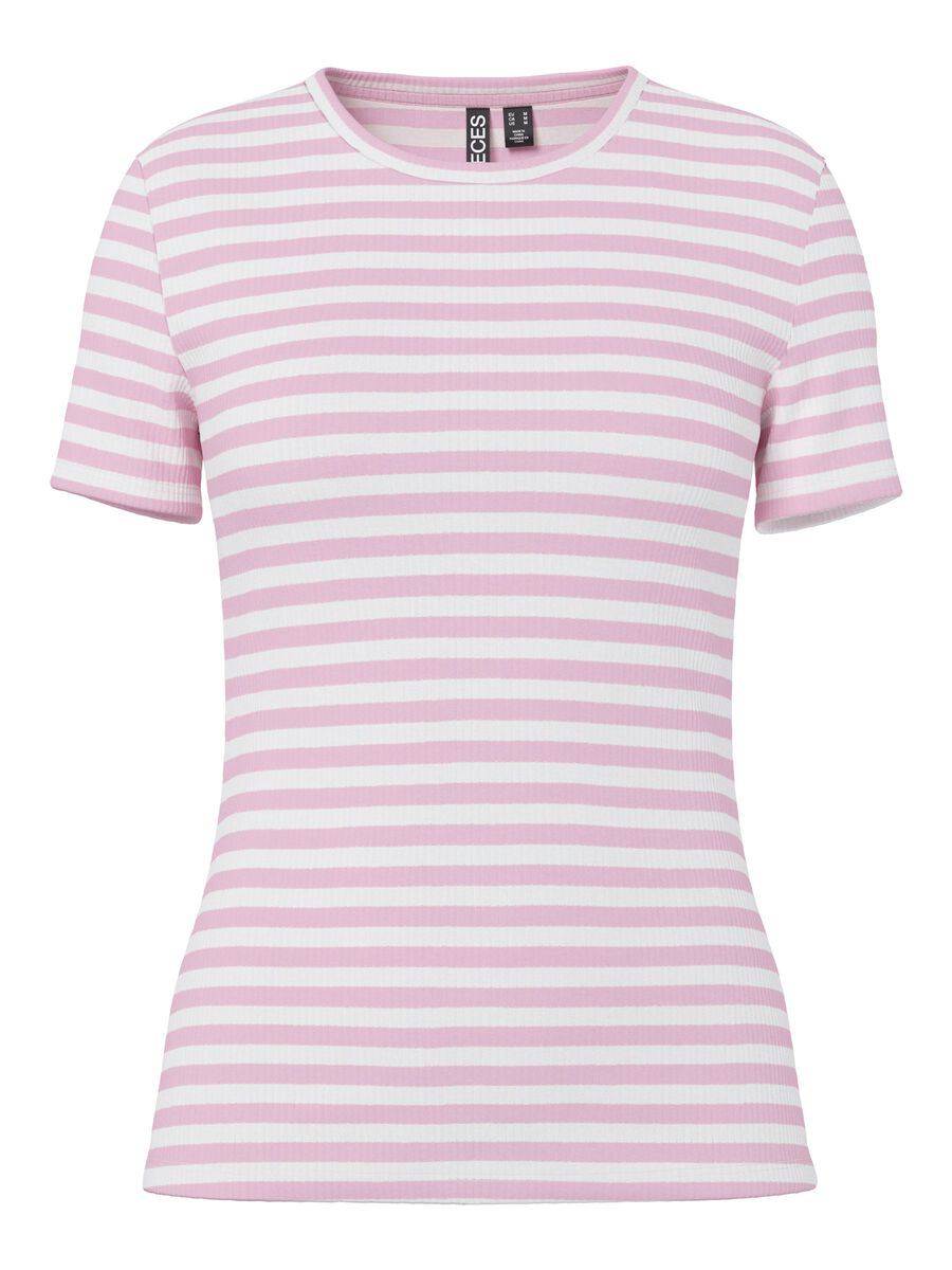 Product carousel image - PCRUKA RIBBED T-SHIRT, Roseate Spoonbill | 2