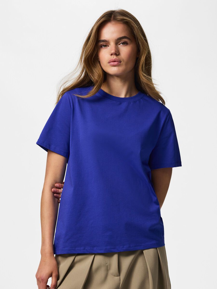 Product carousel image 1 PCRIA BOMULD T-SHIRT, Bluing