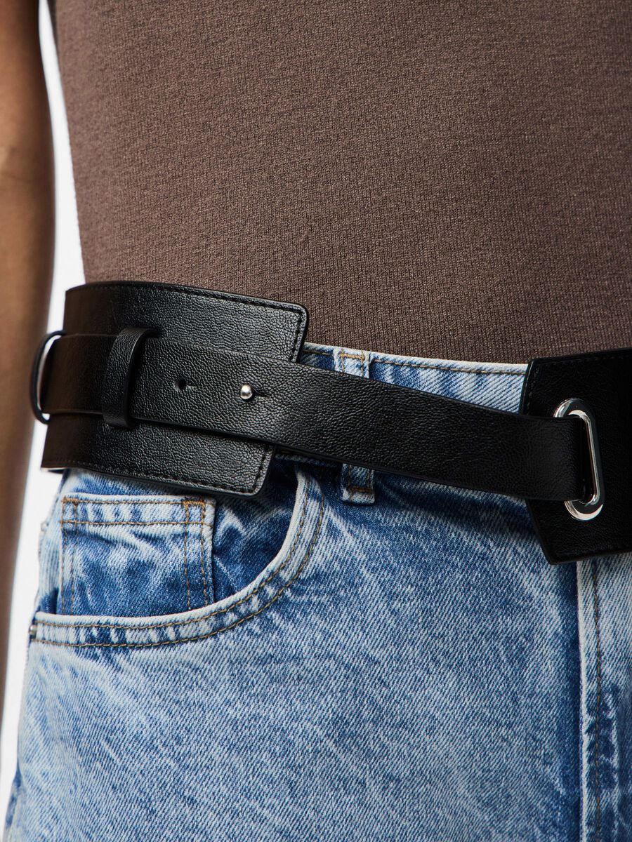 Carousel image - PCDANIELLE  BELT, Black | 3