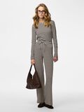 Product image thumbnail - PCLAYA MW WIDE-LEG TROUSERS, Hot Fudge | 5