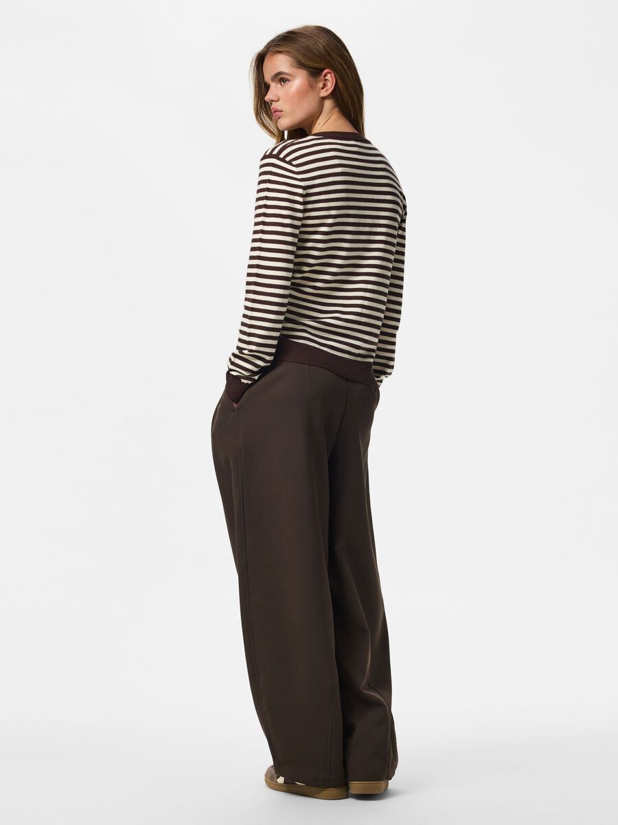 Product carousel image 2 PCNORA KNITTED CARDIGAN, Hot Fudge