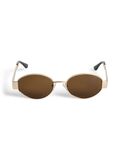 Product image thumbnail - PCGEMMA SONNENBRILLE, Gold Colour | 1