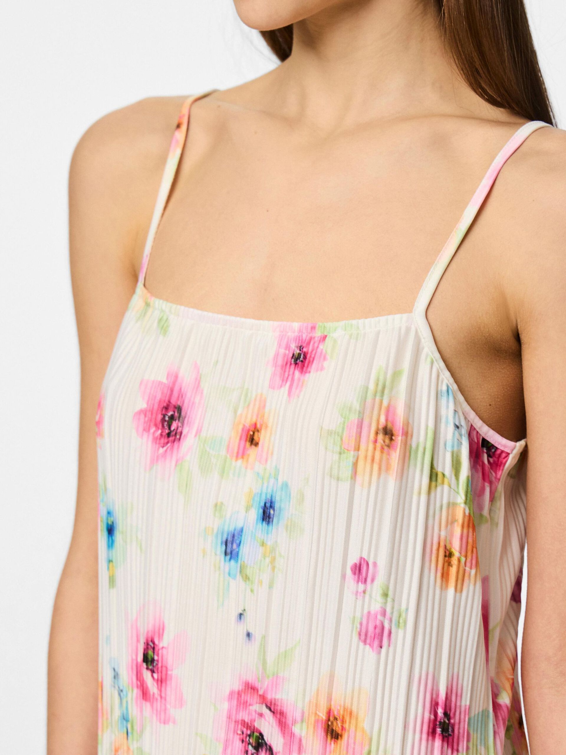 Carousel image - PCAMBER MAXI DRESS, Bright White | 4
