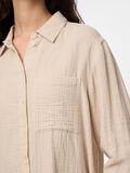 Product image thumbnail - PCSASTINA MUSSELIN SHIRT, Silver Gray | 3