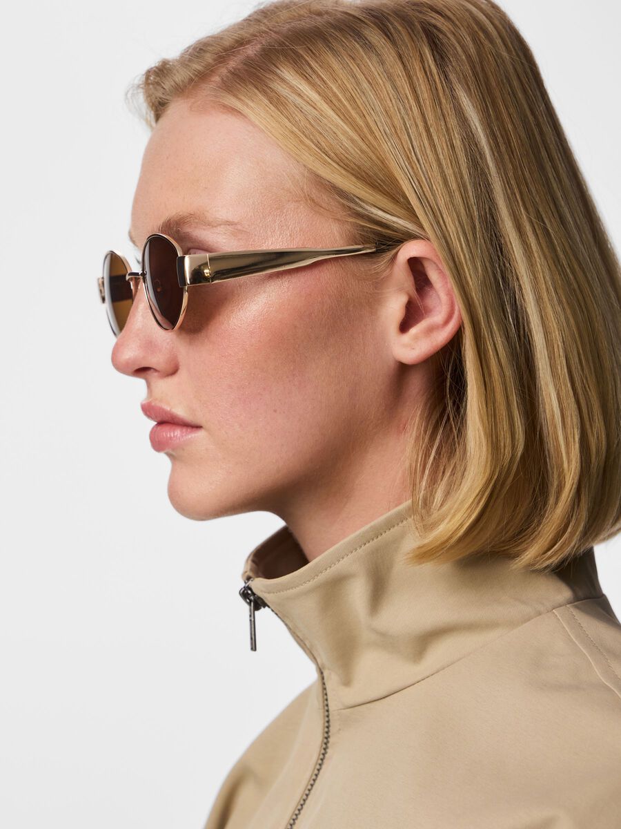 Carousel image - PCGEMMA SONNENBRILLE, Gold Colour | 5