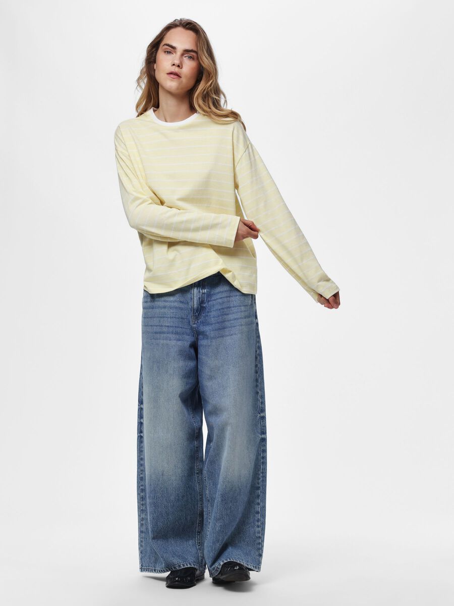 Product carousel image 1 PCSADIE LONG SLEEVED TOP, French Vanilla