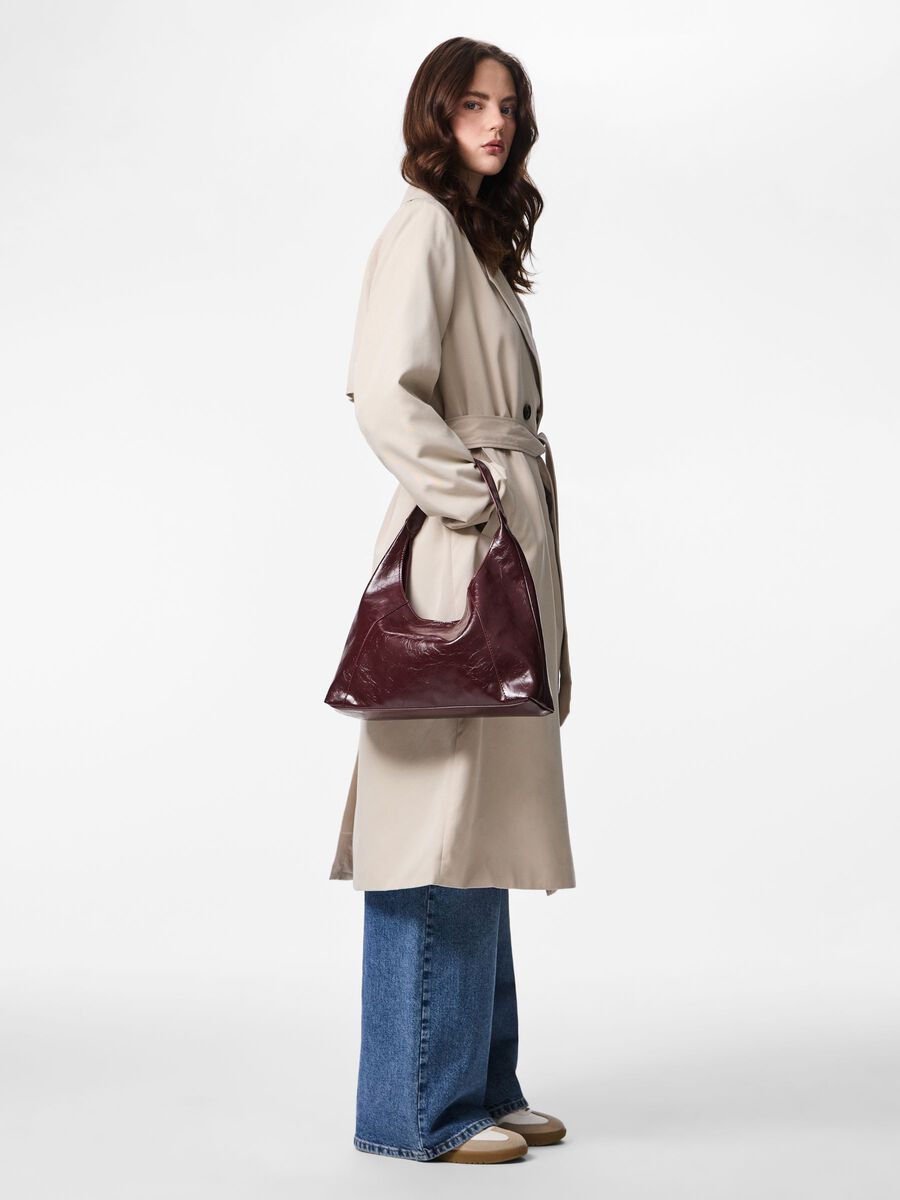 Carousel image - PCSCARLETT TRENCHCOAT, Silver Gray | 5