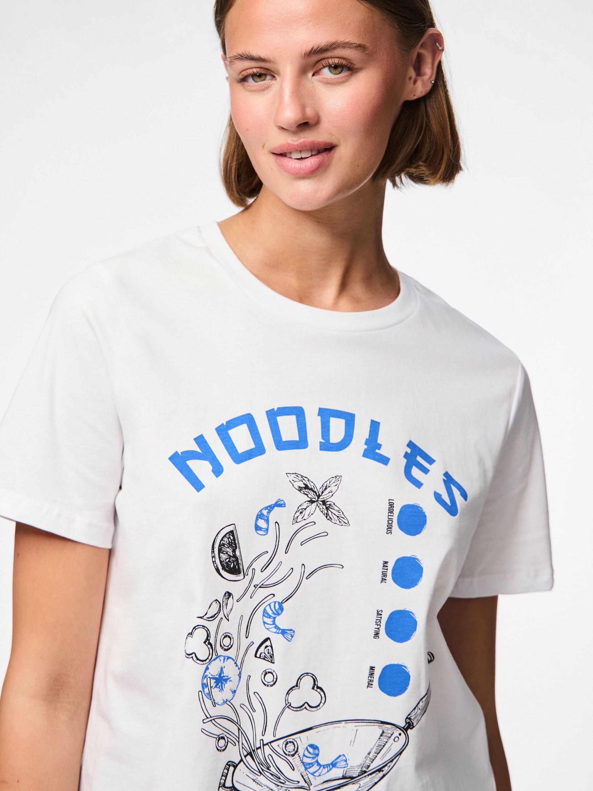 Carousel image - PCJILLIANE - IMPRIMÉ T-SHIRT, Bright White | 4