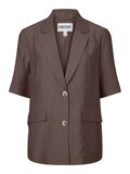 Product image thumbnail - PCGERRY 2/4 SLEEVED BLAZER, Coffee Quartz | 1