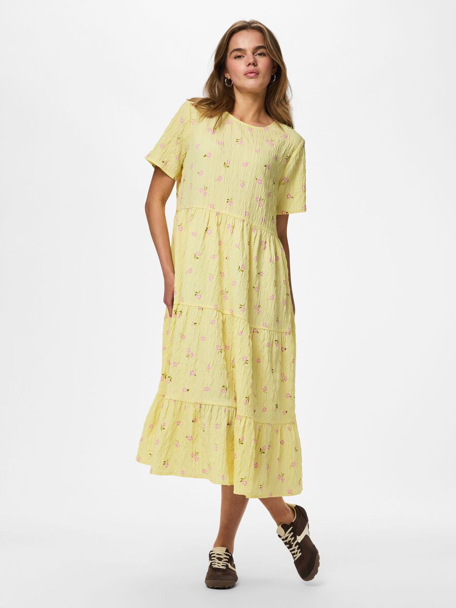 Product carousel image - PCSTELLA MIDIKLEID, French Vanilla | 1