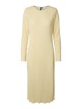 Product image thumbnail - PCFLORA MIDI DRESS, French Vanilla | 5