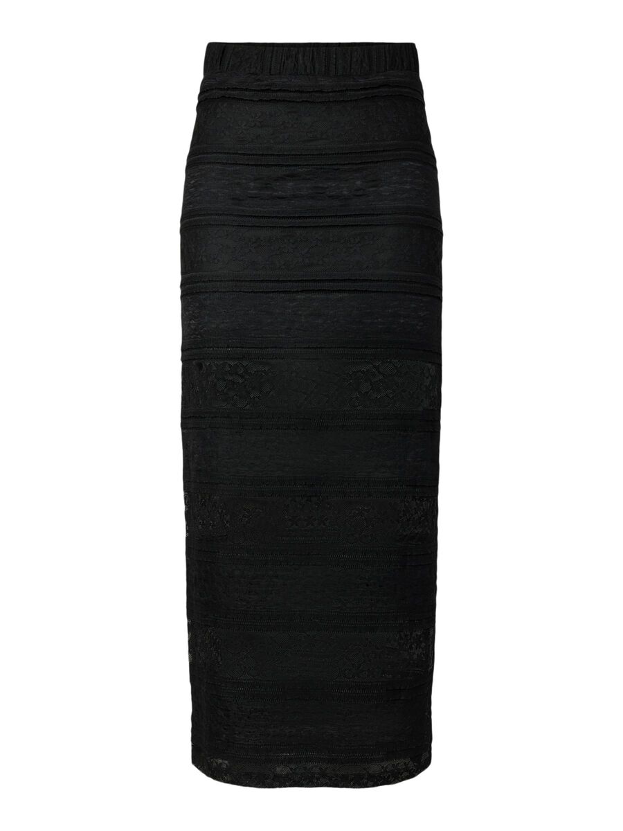 Carousel image - PCMIRO MW SLIM  MAXI SKIRT, Black | 6