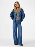 Product image thumbnail - PCELMA VESTE EN JEAN, Medium Blue Denim | 3
