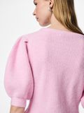 Product image thumbnail - PCSILLY PUFF KNITTED CARDIGAN, Roseate Spoonbill | 4