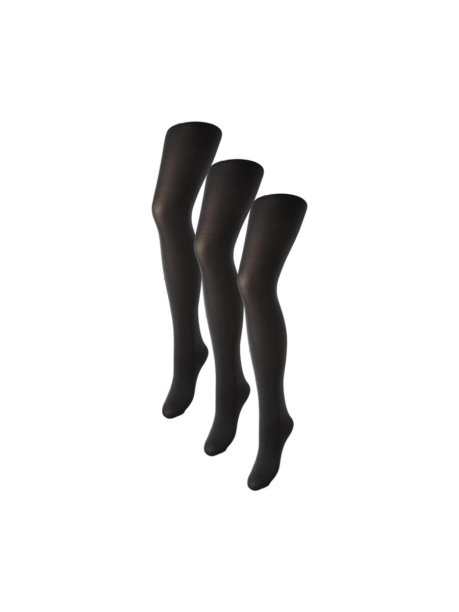 Product carousel image - PCNEW NIKOLINE 3-PACK 40 DEN TIGHTS, Black | 2