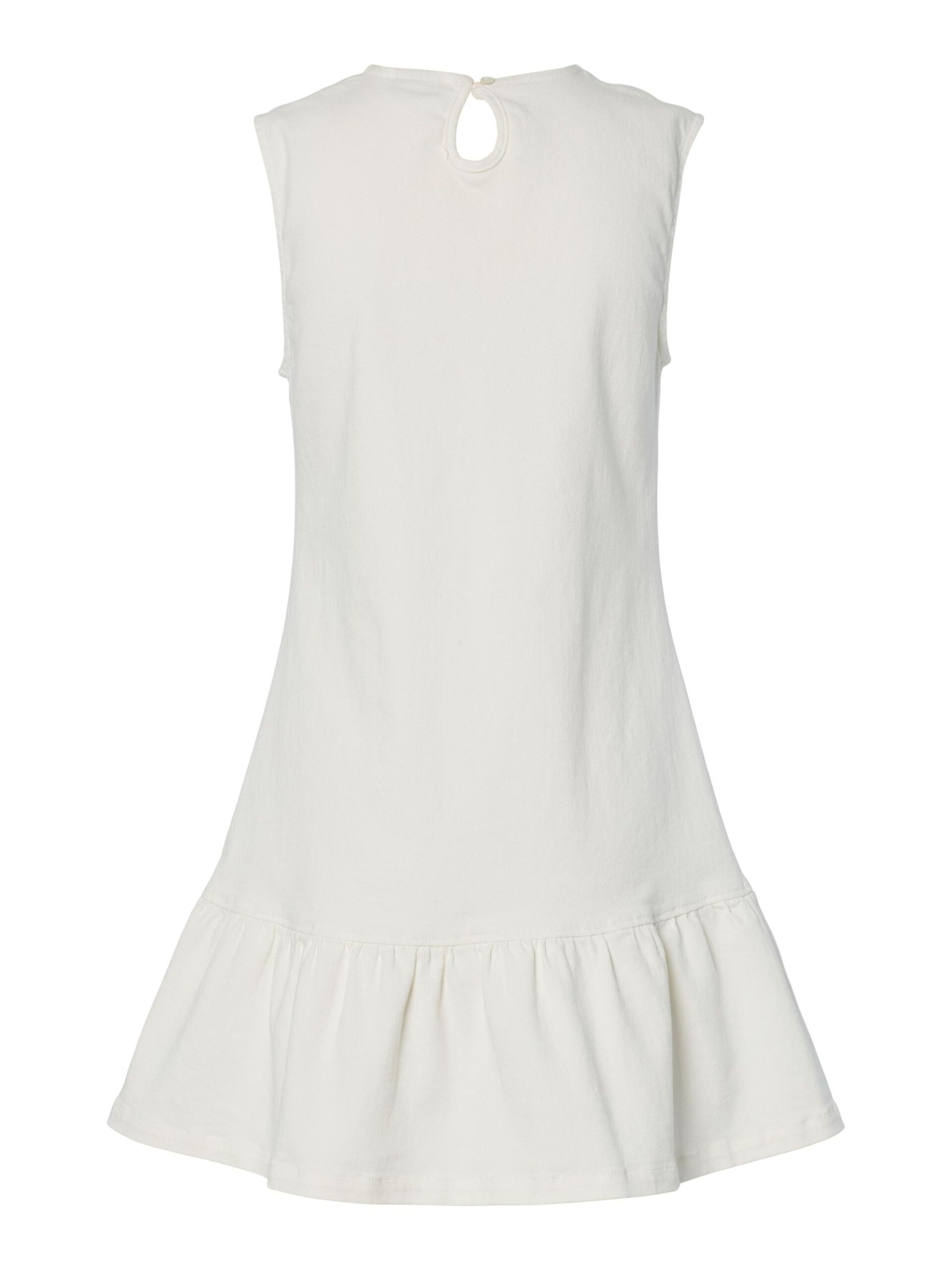 Carousel image - PCMONICA DENIM MINI DRESS, White Denim | 6