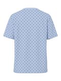 Product image thumbnail - PCRIA DOT T-SHIRT, Cashmere Blue | 2