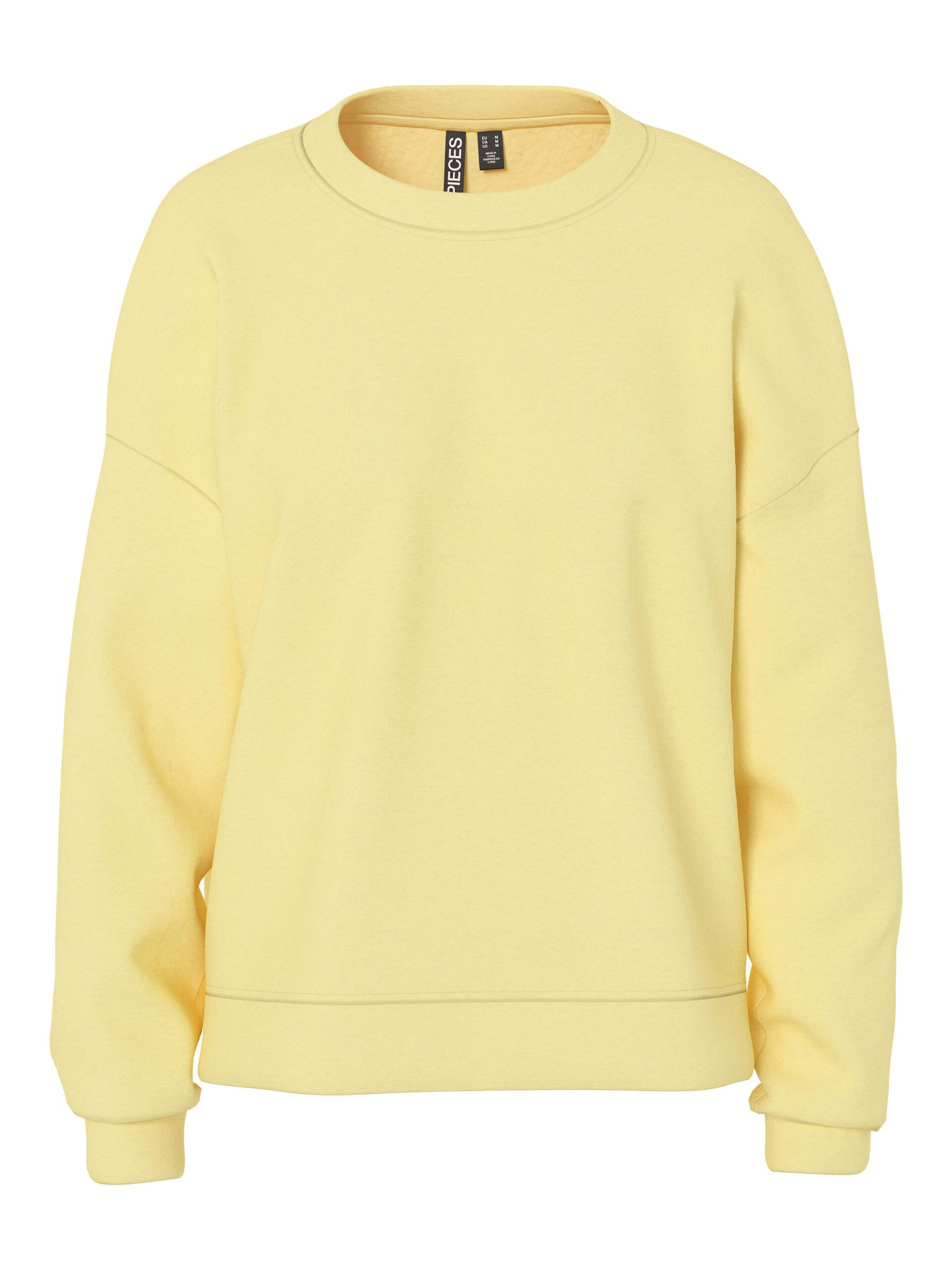 Carousel image - PCCHILLI LOOSE FIT SWEATSHIRT, Pale Banana | 6
