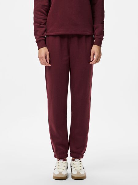 Pieces PCCHILLI SWEATPANTS, Tawny Port, highres - 17113436_TawnyPort_003.jpg