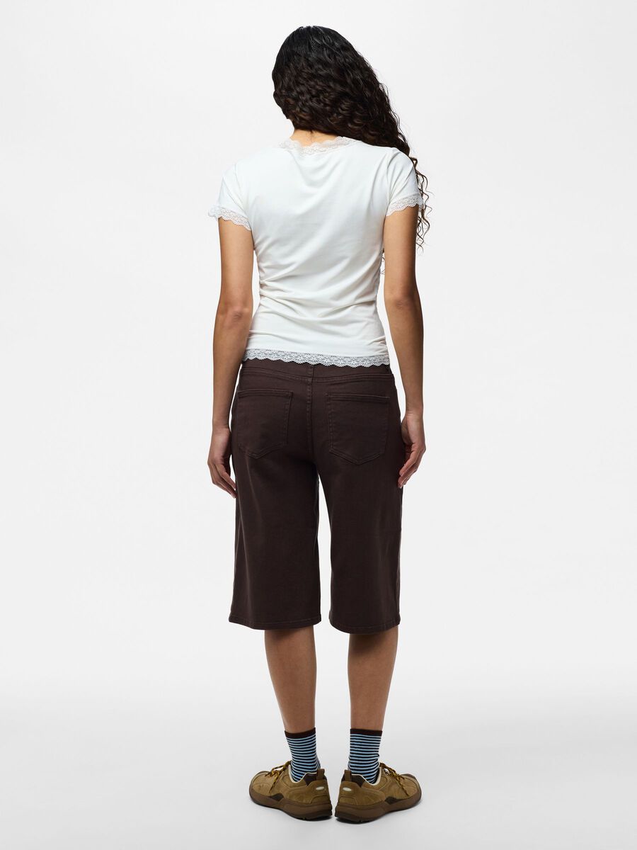 Product carousel image - PCFIFFI  SHORT SLEEVED TOP, Cloud Dancer | 2