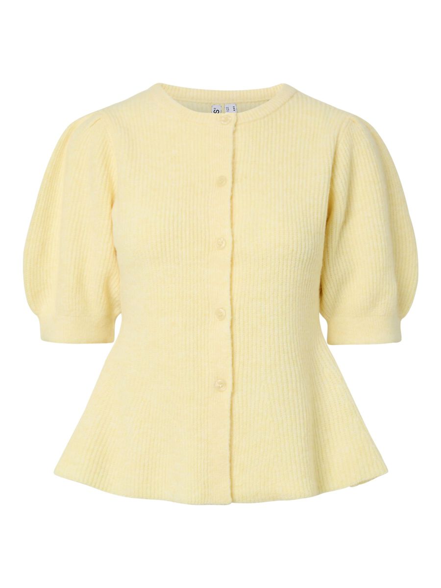 Product carousel image - PCSILLY PUFF&Auml;RMEL STRICKJACKE, Pale Banana | 2