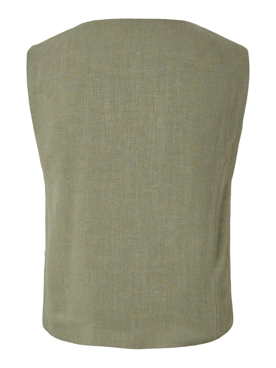 Product carousel image - PCVINSTY GILET, Deep Lichen Green | 2