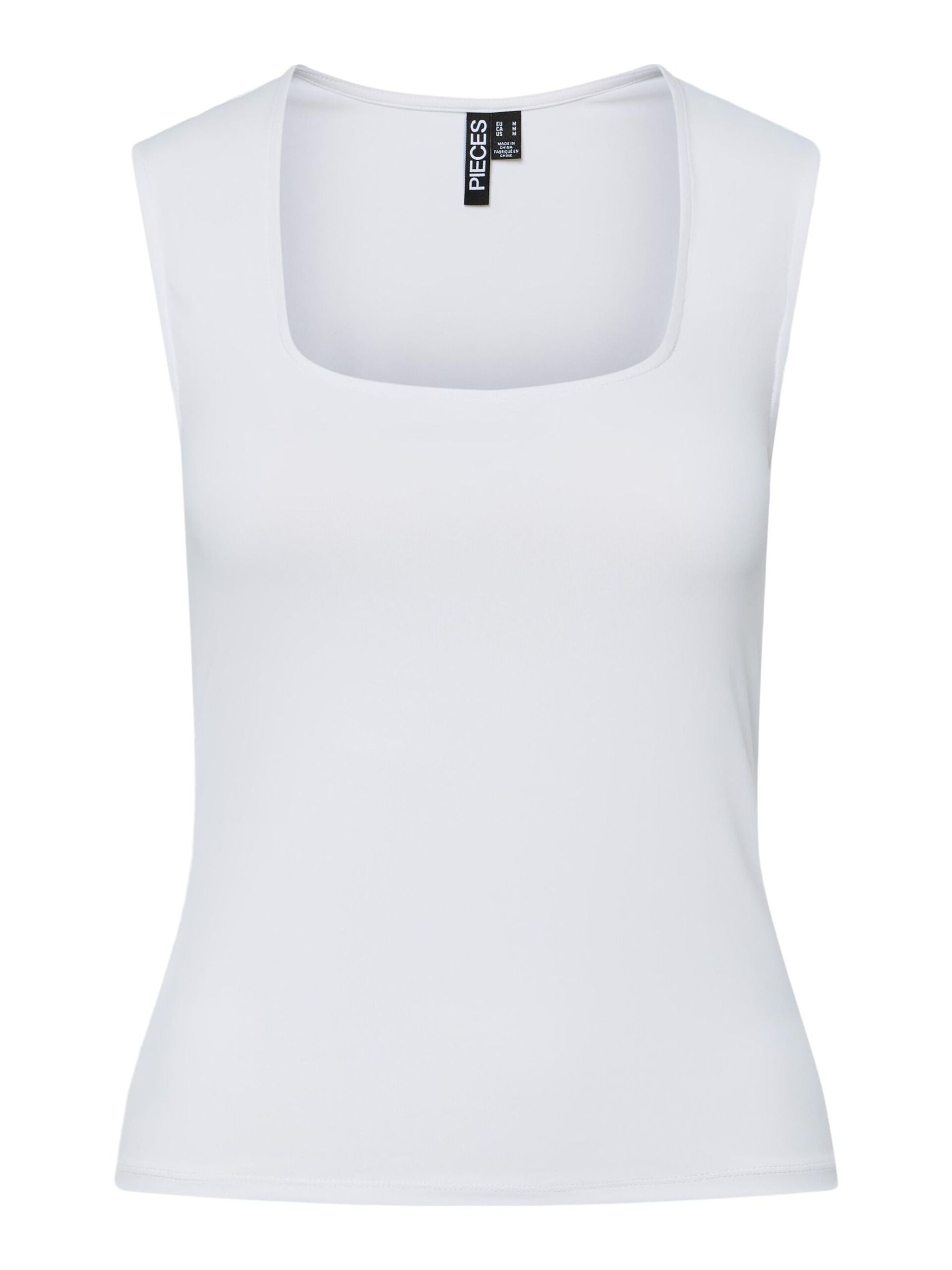 Carousel image - PCFYLLA SLEEVELESS TOP, Bright White | 5