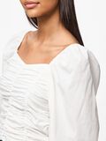 Product image thumbnail - PCMALYSIA LONG SLEEVED TOP, Cloud Dancer | 4