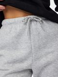 Product image thumbnail - PCCHILLI SWEATPANTS, Light Grey Melange | 4
