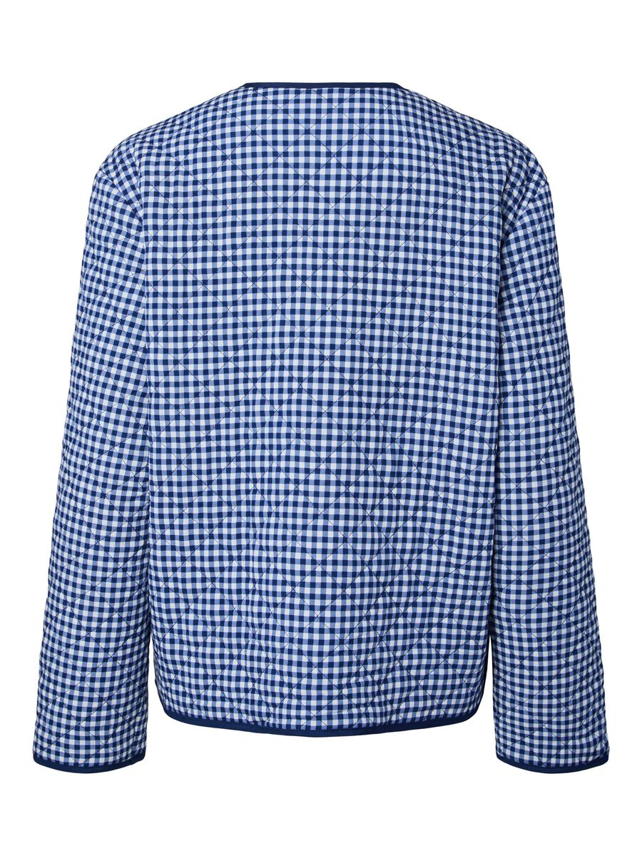 Carousel image - PCBIBBA  QUILTED JACKET, Navy Peony | 6