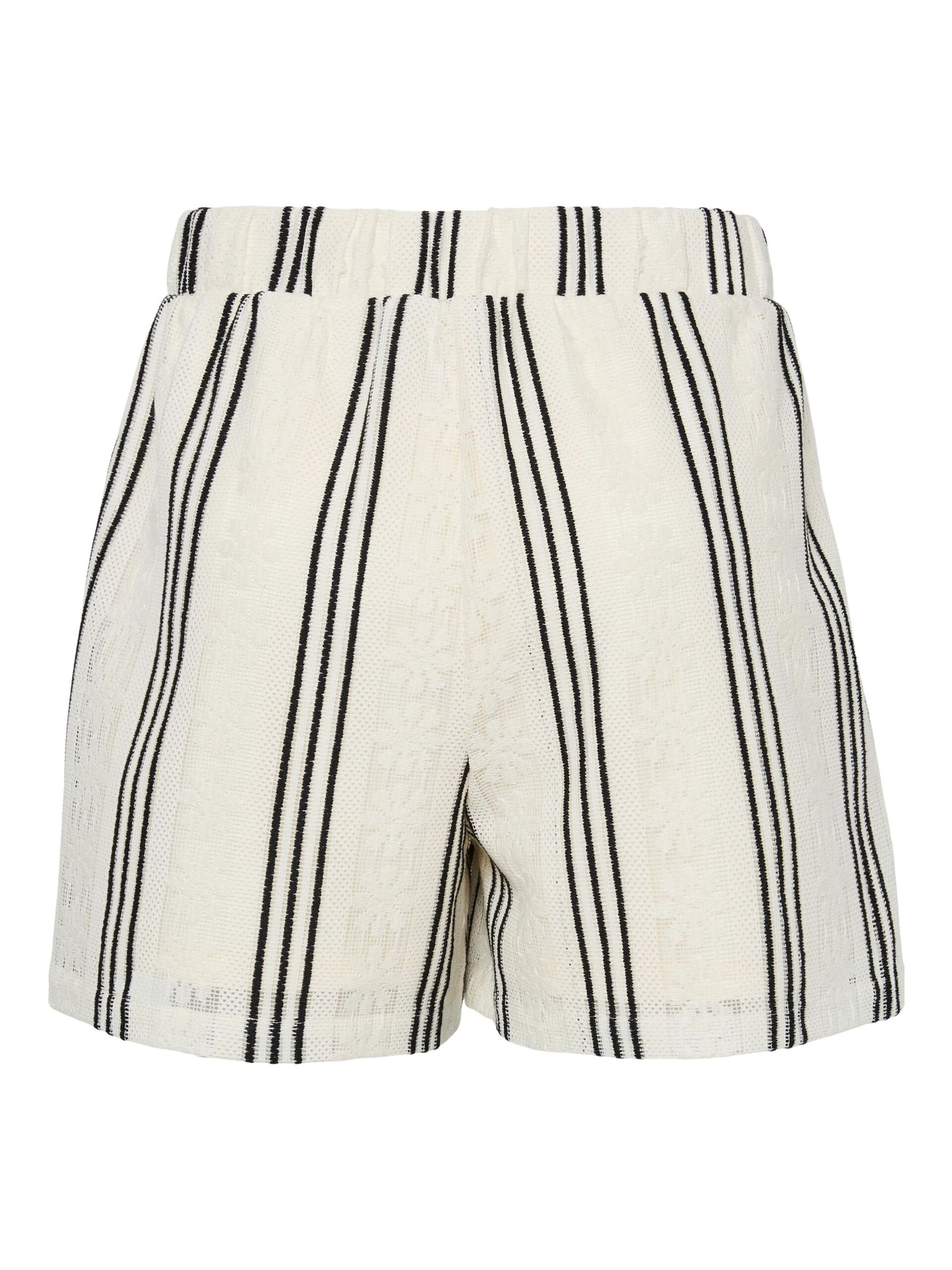 Carousel image - PCMALLORY HW LACE DETAIL SHORTS, Cloud Dancer | 7