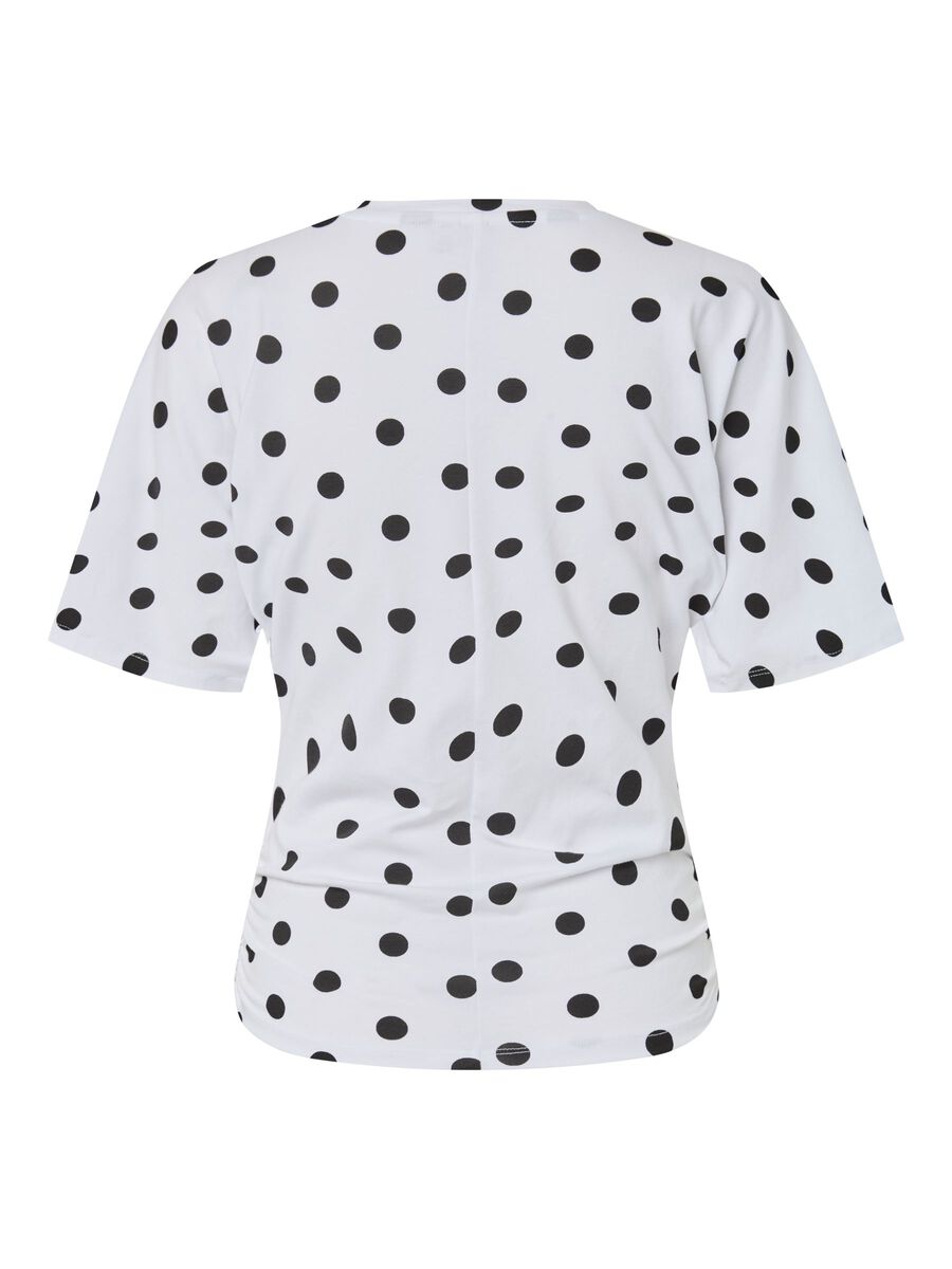 Carousel image - PCALLI FITTED  T-SHIRT, Bright White | 6