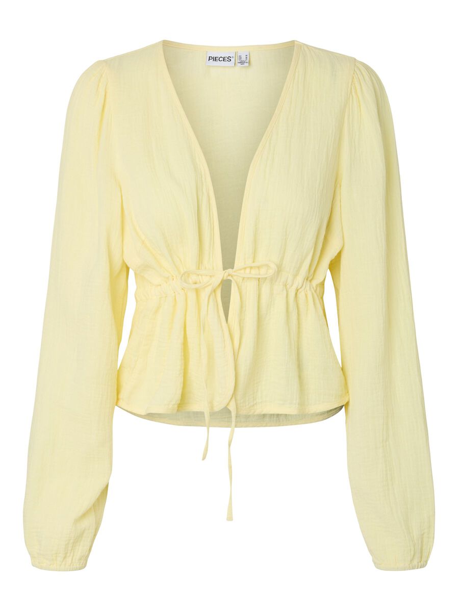 Carousel image 7 PCSASTINA MUSSELIN BLOUSE, French Vanilla
