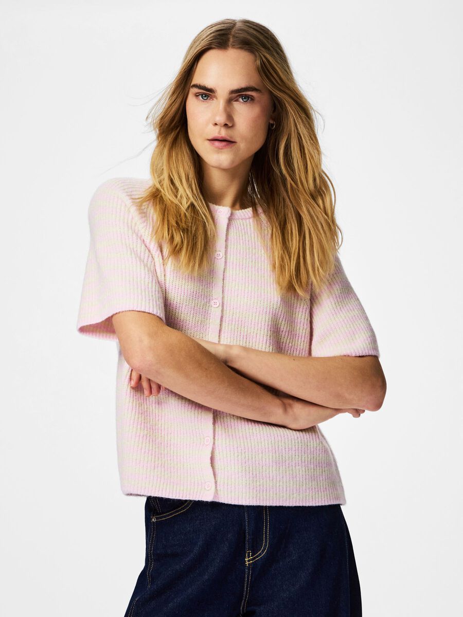 Product carousel image - STRICKJACKE, Roseate Spoonbill | 1