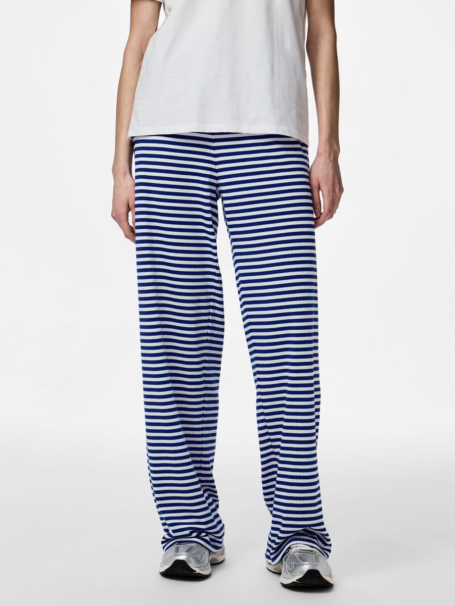 Product carousel image - PCLAYA MW WIDE-LEG BROEK, Bluing | 1