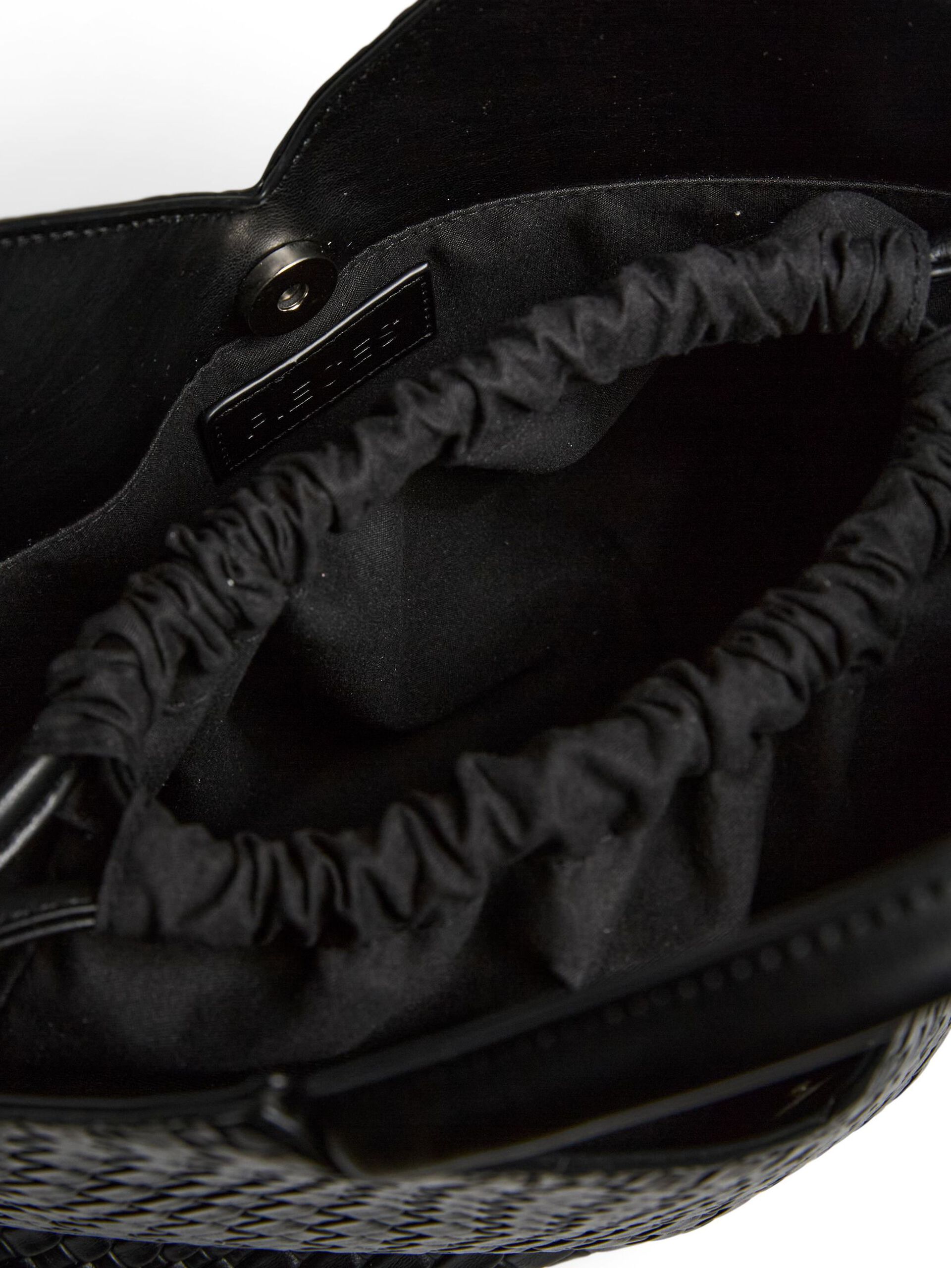 Carousel image - PCMANNI - TRESSÉ SAC BANDOULIÈRE, Black | 3