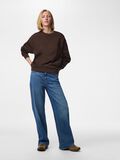 Product image thumbnail - PCCHILLI LOOSE FIT SWEATSHIRT, Hot Fudge | 6