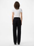 Product image thumbnail - PCKATE HW  STRAIGHT FIT JEANS, Black Denim | 2