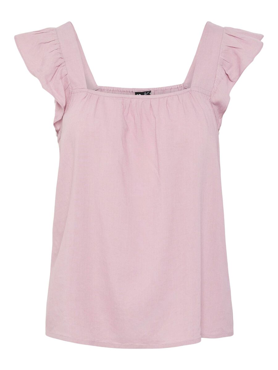 Product carousel image - PCPIA TOP SANS MANCHES, Dawn Pink | 1